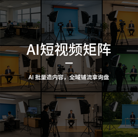 AI短视频矩阵